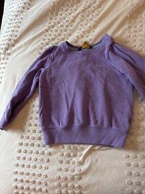 Ralph Lauren Girls Lilac Pullover Sweatshirt